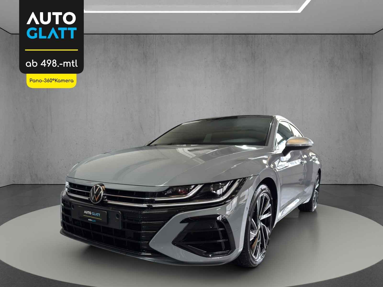 VW Arteon Limousine 2.0 TSI R 4M. DSG "Sportsitze Leder Carbon-Pano-Head Up-AHK"-image-0