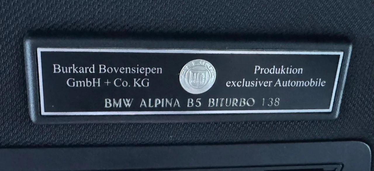 BMW-ALPINA B5 BiTurbo 4.4 V8 Switch-Tronic-image-22