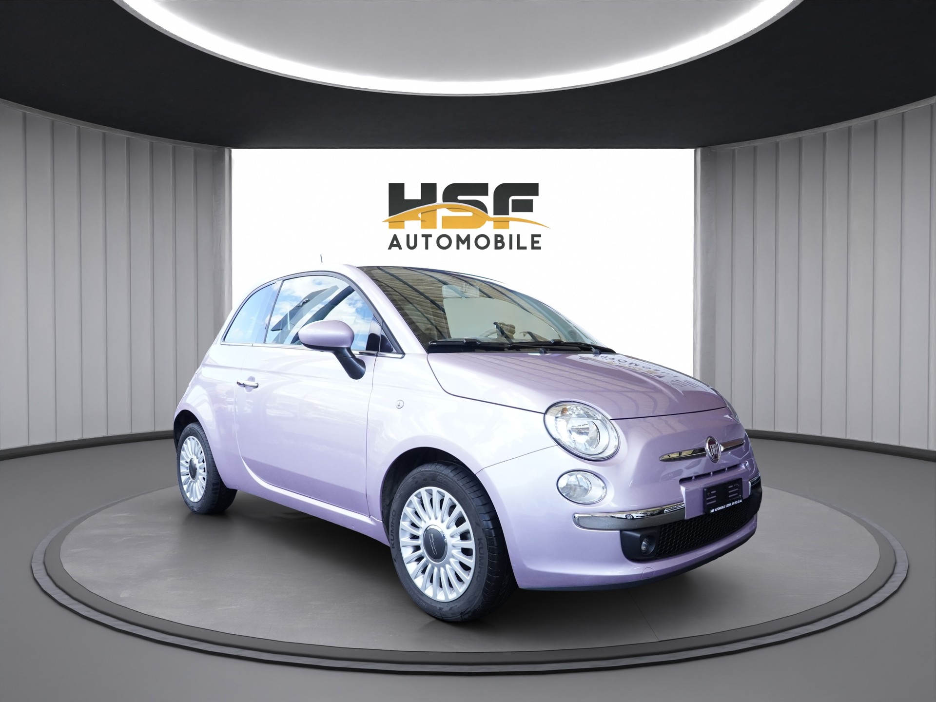 FIAT 500 1.2 Lounge Dualogic *CH Fahrzeug*-image-1