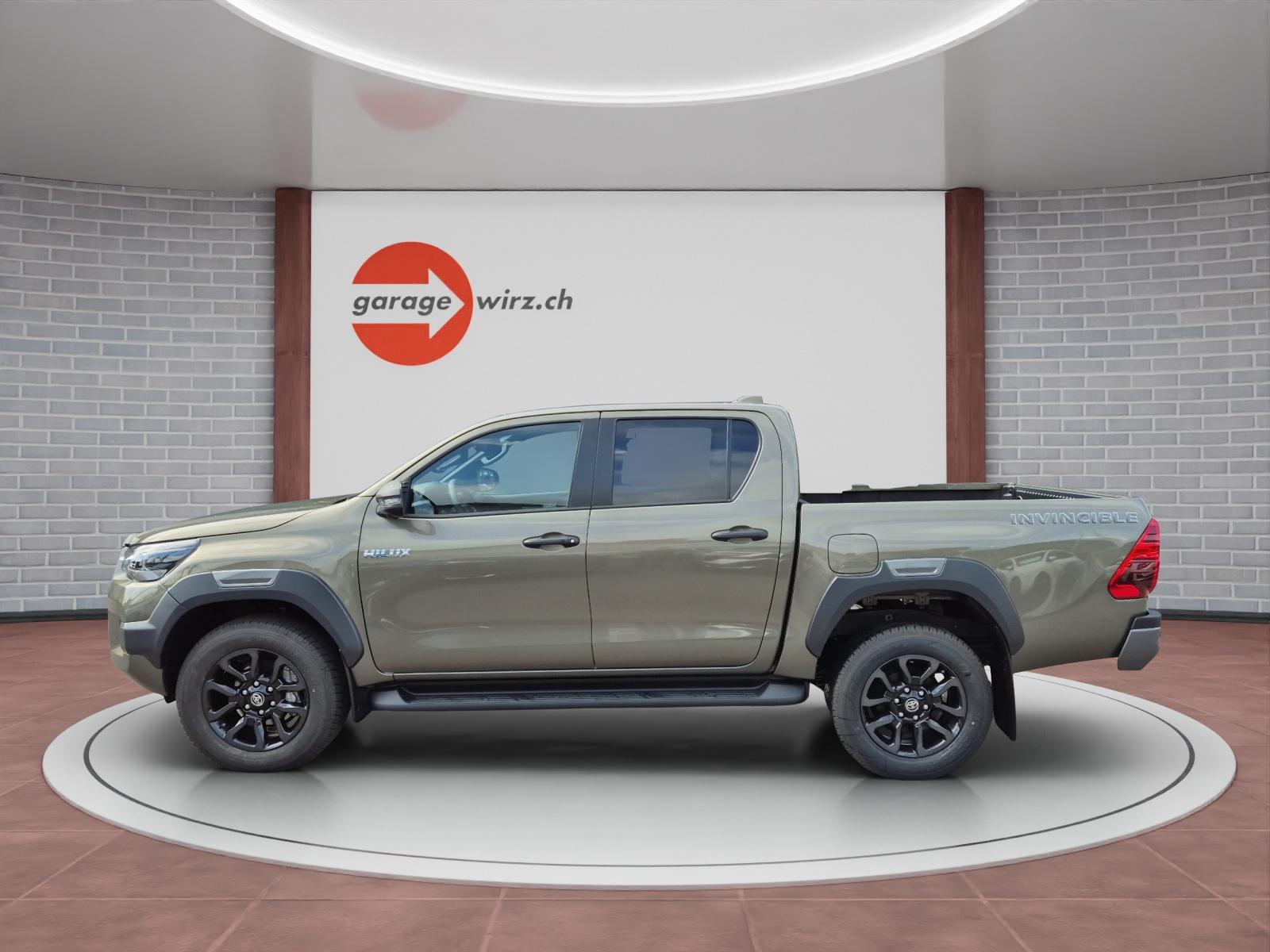 TOYOTA Hilux Double Cab.-Pick-up 2.8 D-4D MHEV 204 Invincible-image-1