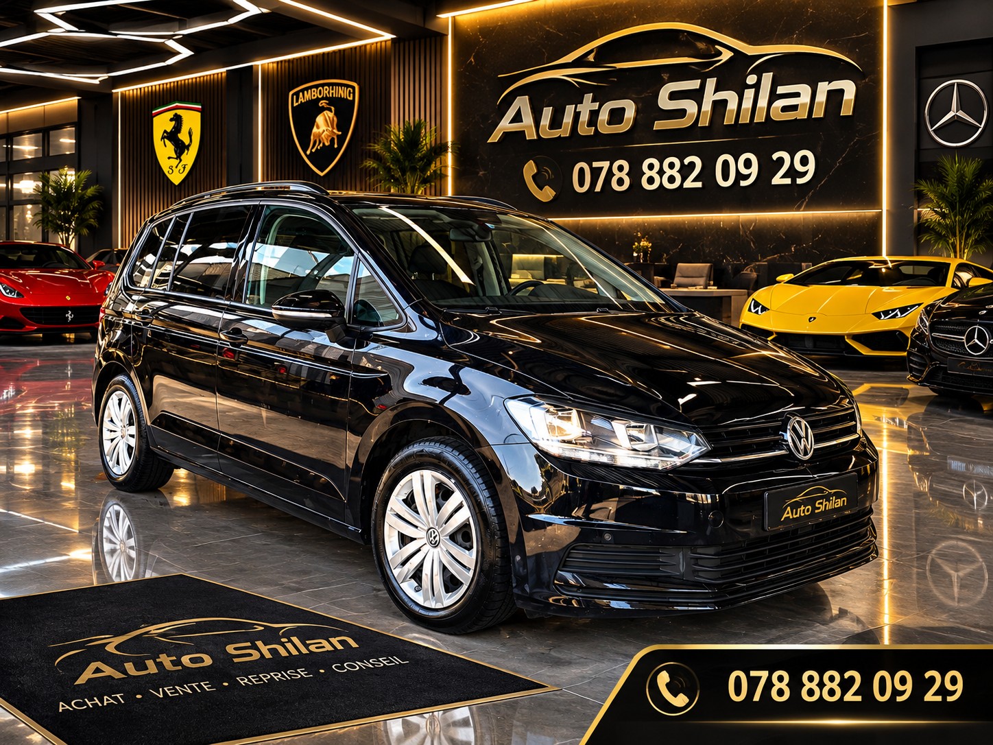 VW Touran 1.6 TDI BlueMotion Technology Trendline-image-0