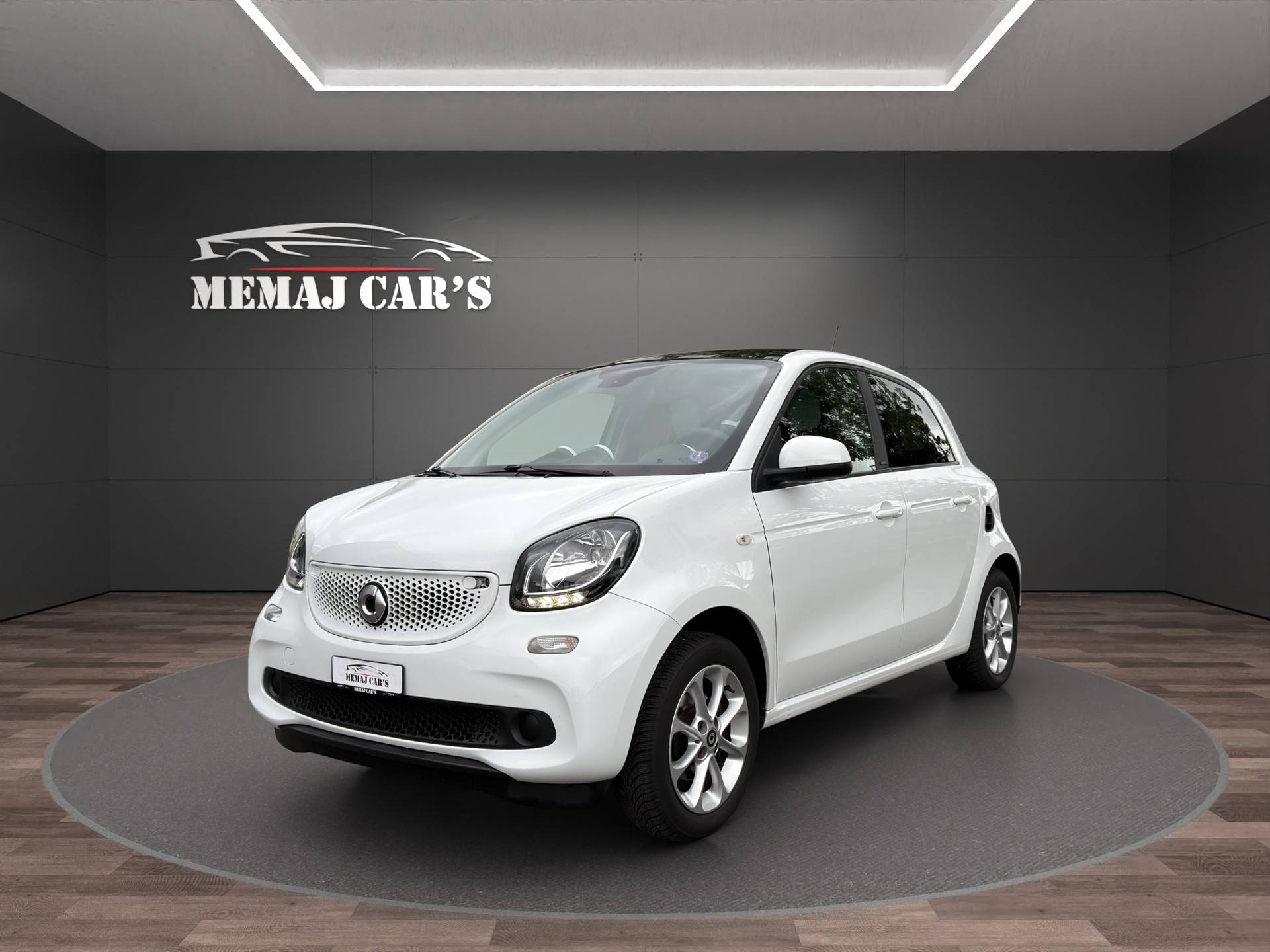 SMART forfour prime Automat 90 PS Panorama Dach-image-1