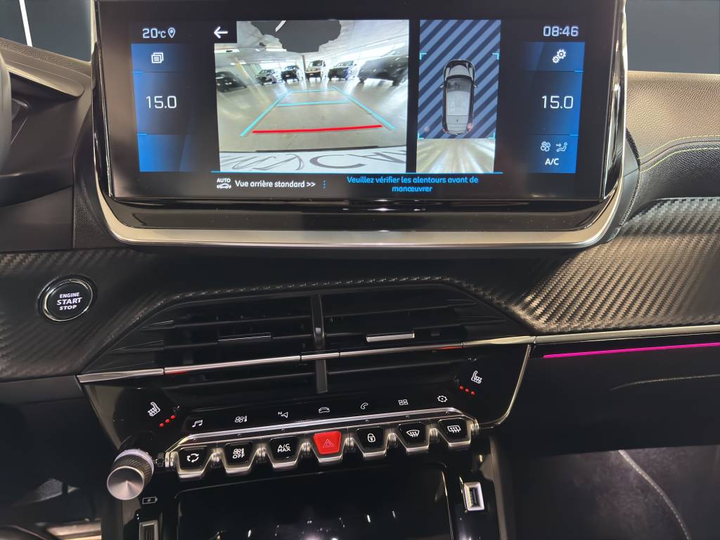 PEUGEOT 208 1.2 PureTech GT Pack EAT8 //Sièges AV Chauffants/Visio Park 1/Navigation 3D/DAB+-image-13