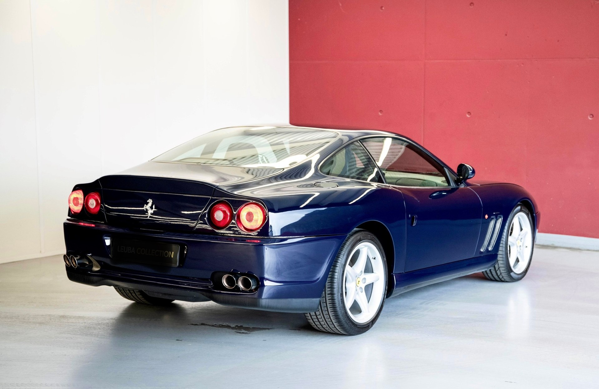 FERRARI Pozzi Blue / Blue Interior FULL HISTORY-image-5