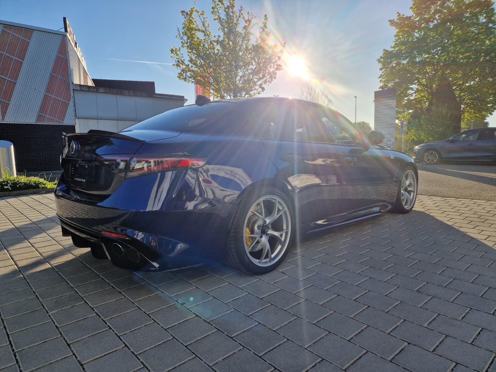ALFA ROMEO Giulia 2.9 V6 Quadrifoglio Automatic / PPF Steinschlagschutzfolie / Gratis-Service / Ohne OPF /-image-5