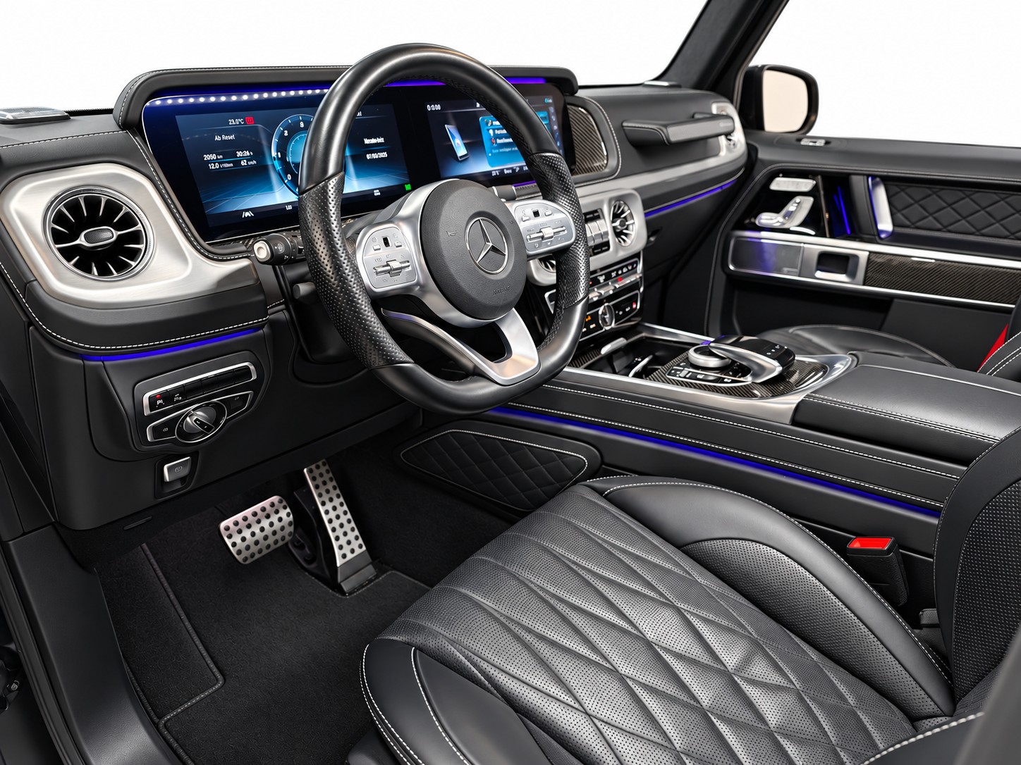 MERCEDES-BENZ G 400 d * schwarz Matt-image-6