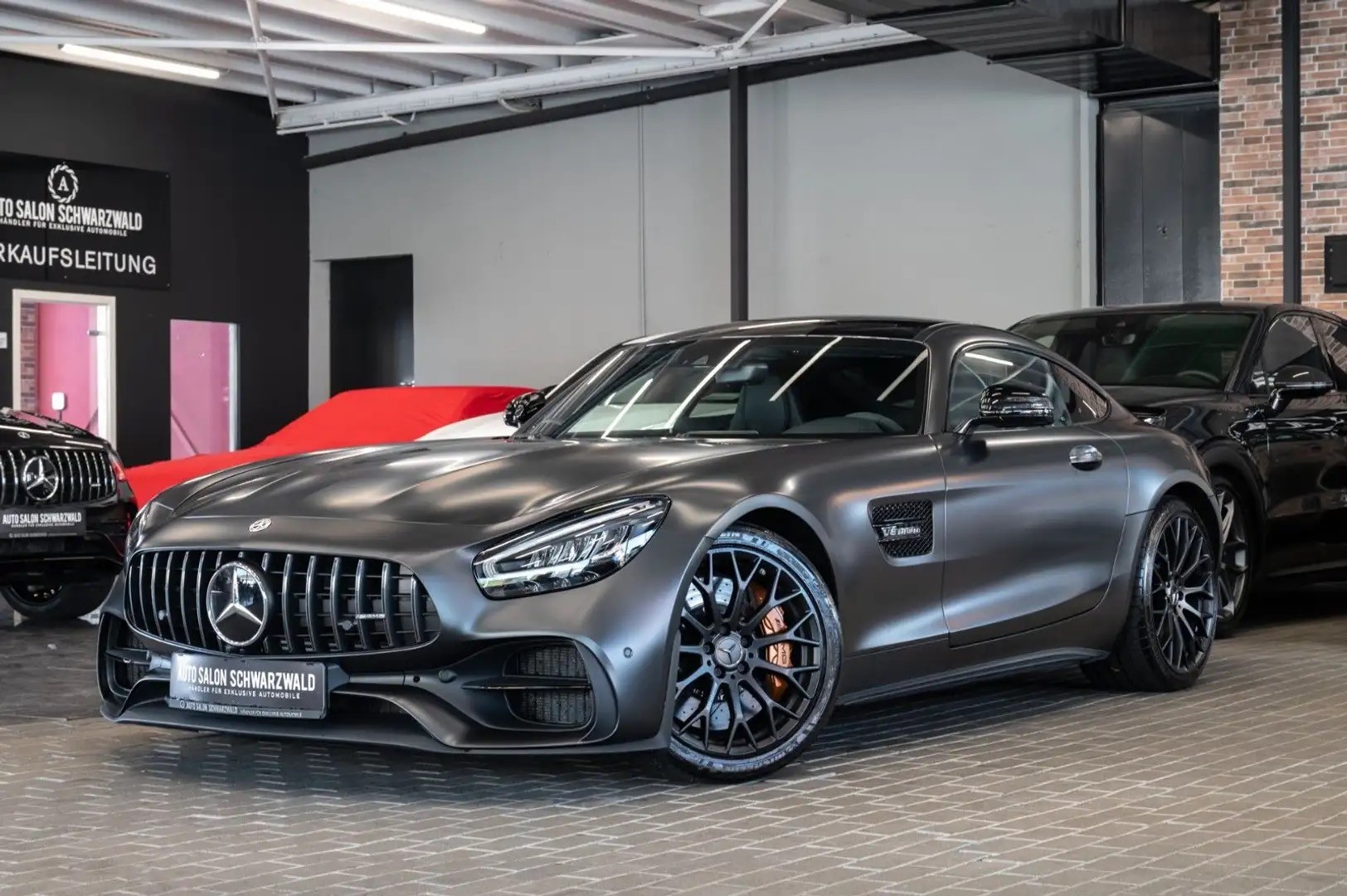 MERCEDES-BENZ Mercedes-Benz AMG GT 4.0 V8|AMG PERF.AGA+SITZE|CARBONDACH|MATT-image-0