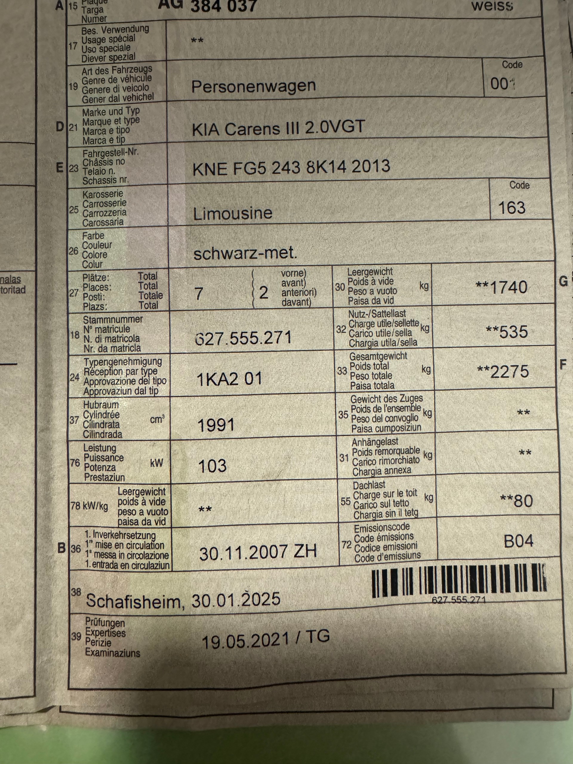KIA Carens 2.0 CRDi Style-image-4