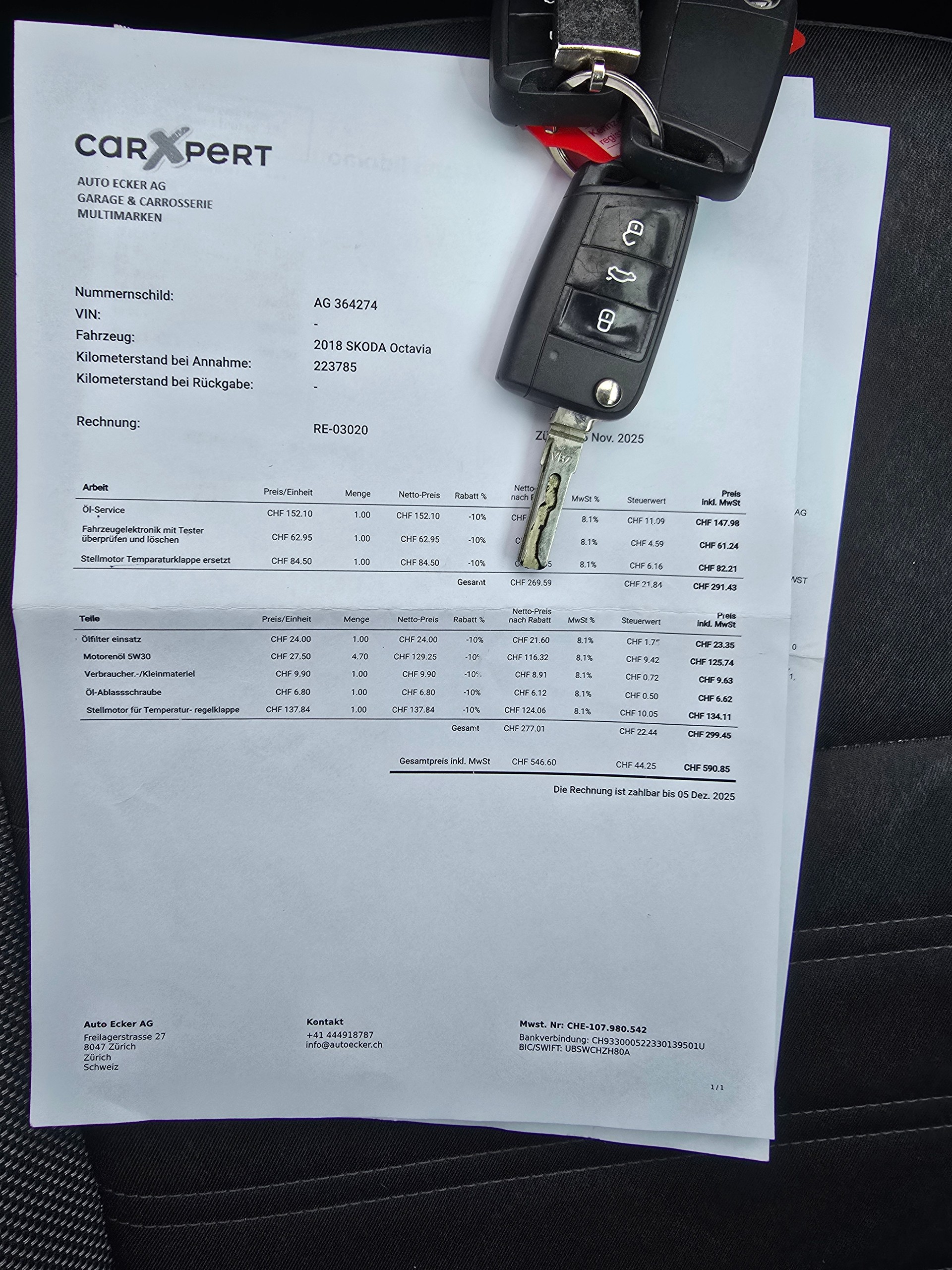 SKODA Octavia Combi 2.0 TDI Style DSG-image-26