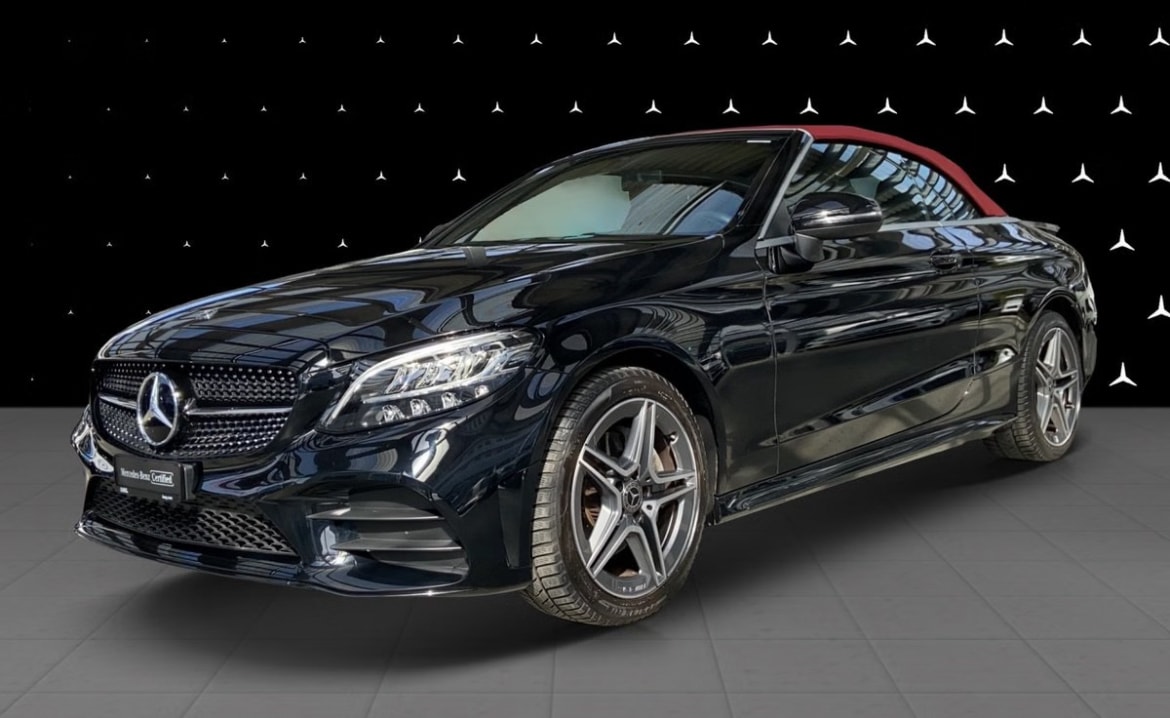 MERCEDES-BENZ C 180 Cabriolet AMG Line 9G-Tronic-image-2