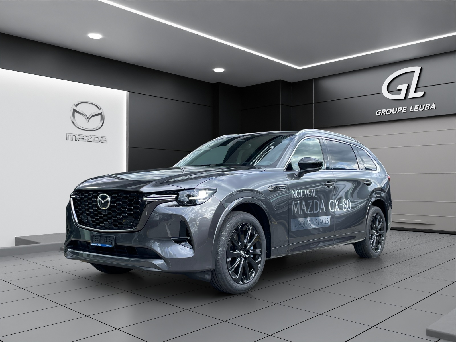 Photo MAZDA CX-80 CX-80 e-Skyactiv PHEV 327 AWD Homura