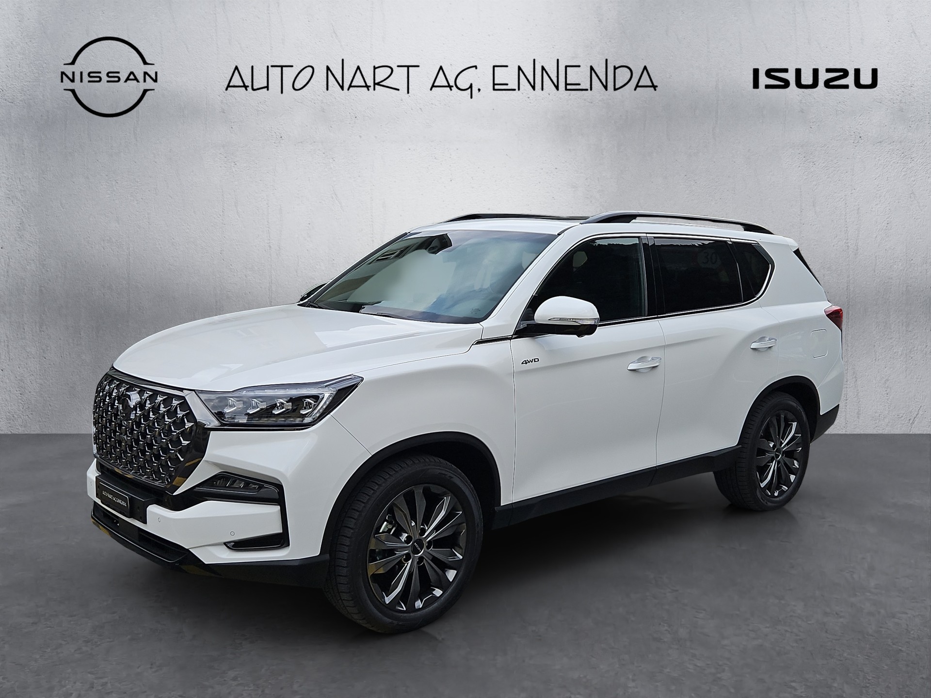 KGM-SsangYong Rexton 2.2 Diesel Blackline 4WD - 3'500kg-image-0