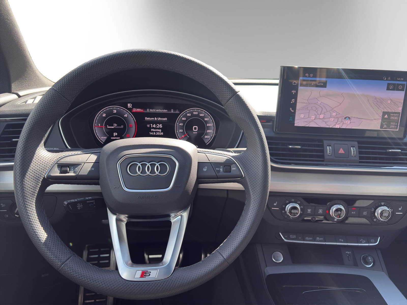 AUDI Q5 40 TDI S-line quattro S-tronic | CH-Fahrzeug | Werksgarantie | Panorama | AHK 2,400 KG | Sitzheizung | Wartungsfrei |-image-14