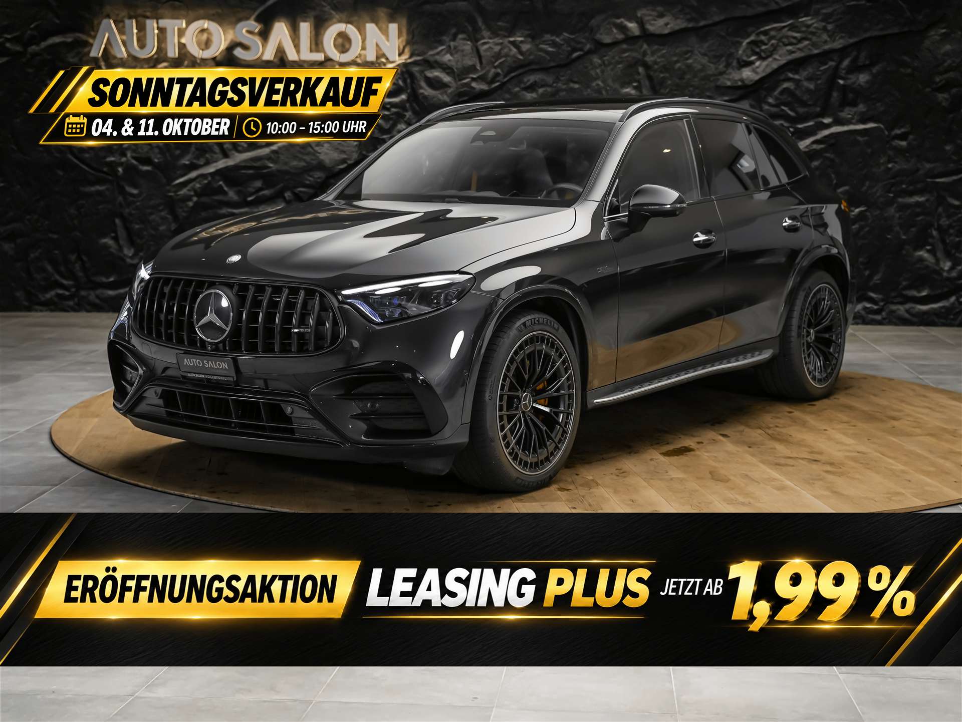 MERCEDES-BENZ GLC 43 AMG Executive Edition 4Matic 9G-Tronic *Facelift*Werksgarantie*Schalensitze*Panorama*AHK*-image-0
