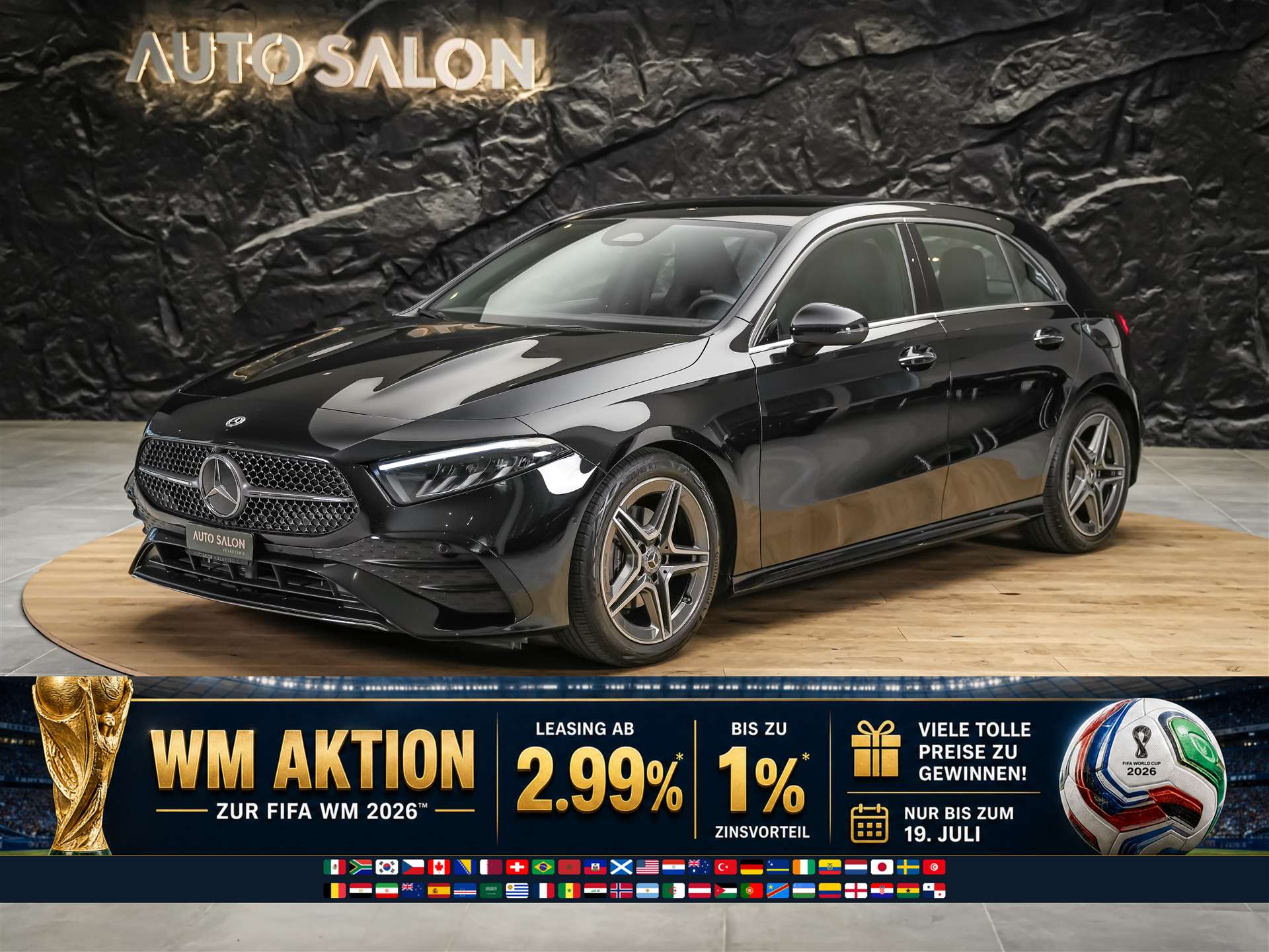 MERCEDES-BENZ A 180 AMG Line 7G-DCT *Facelift*Werksgarantie*Kamera*Abstandsregler-image-0