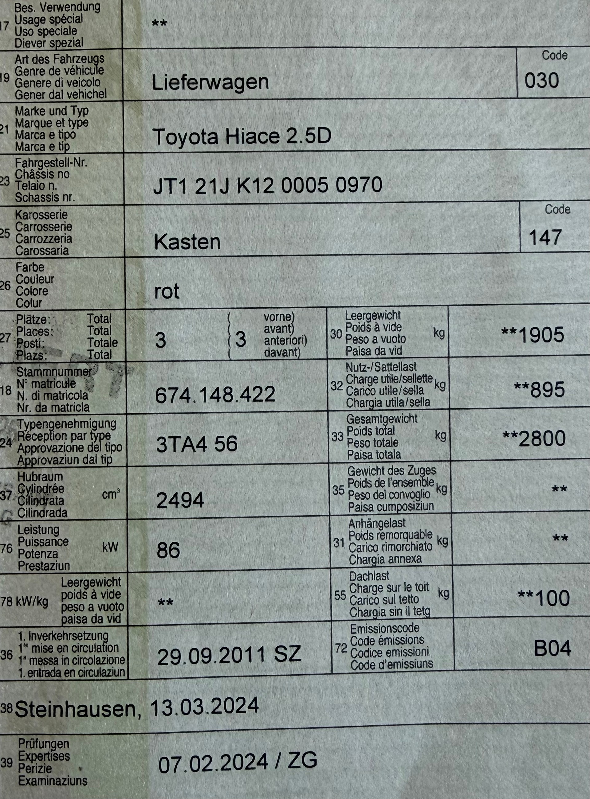 TOYOTA Hiace 2.5D-image-14