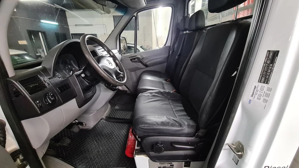 MERCEDES-BENZ Sprinter 314 CDI Standard ** 3-Plätzer ** Brücke mit Ladekran ** Frisch Ab MFK & Service **-image-9