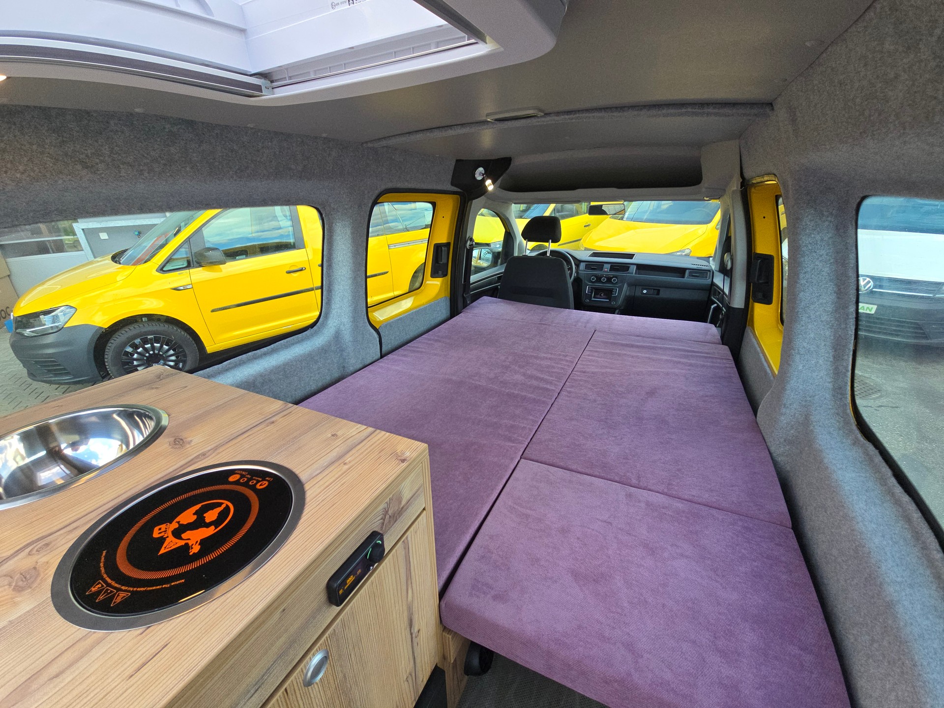 VW VW GEOVAN XL - Aufstelldach - Allrad - Klima - Automat - 150PS - EURO 6 - PDC - Bordcomputer - DAB+ - Lange Version-image-15
