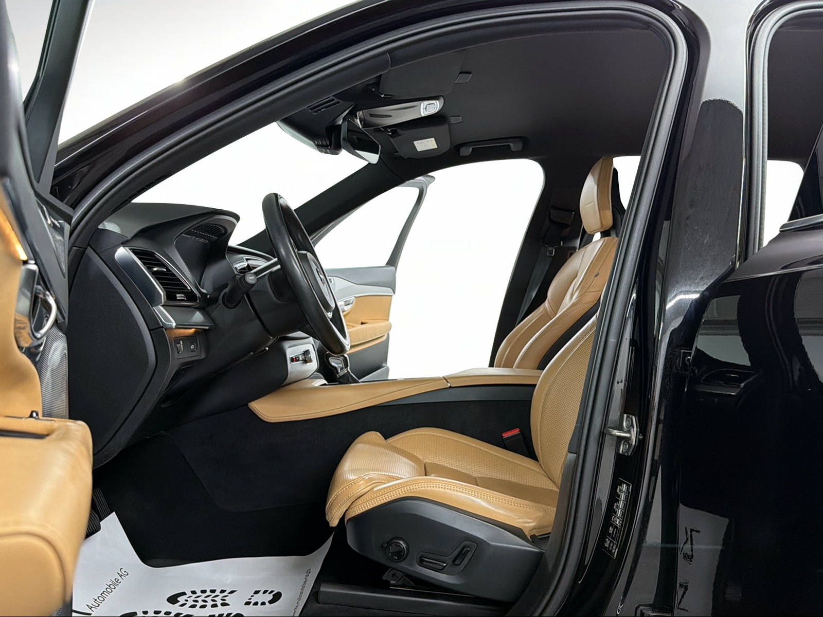 VOLVO XC90 T6 AWD Inscription Polestar 334PS ONYX BLACK 7-seater Geartronic-image-5