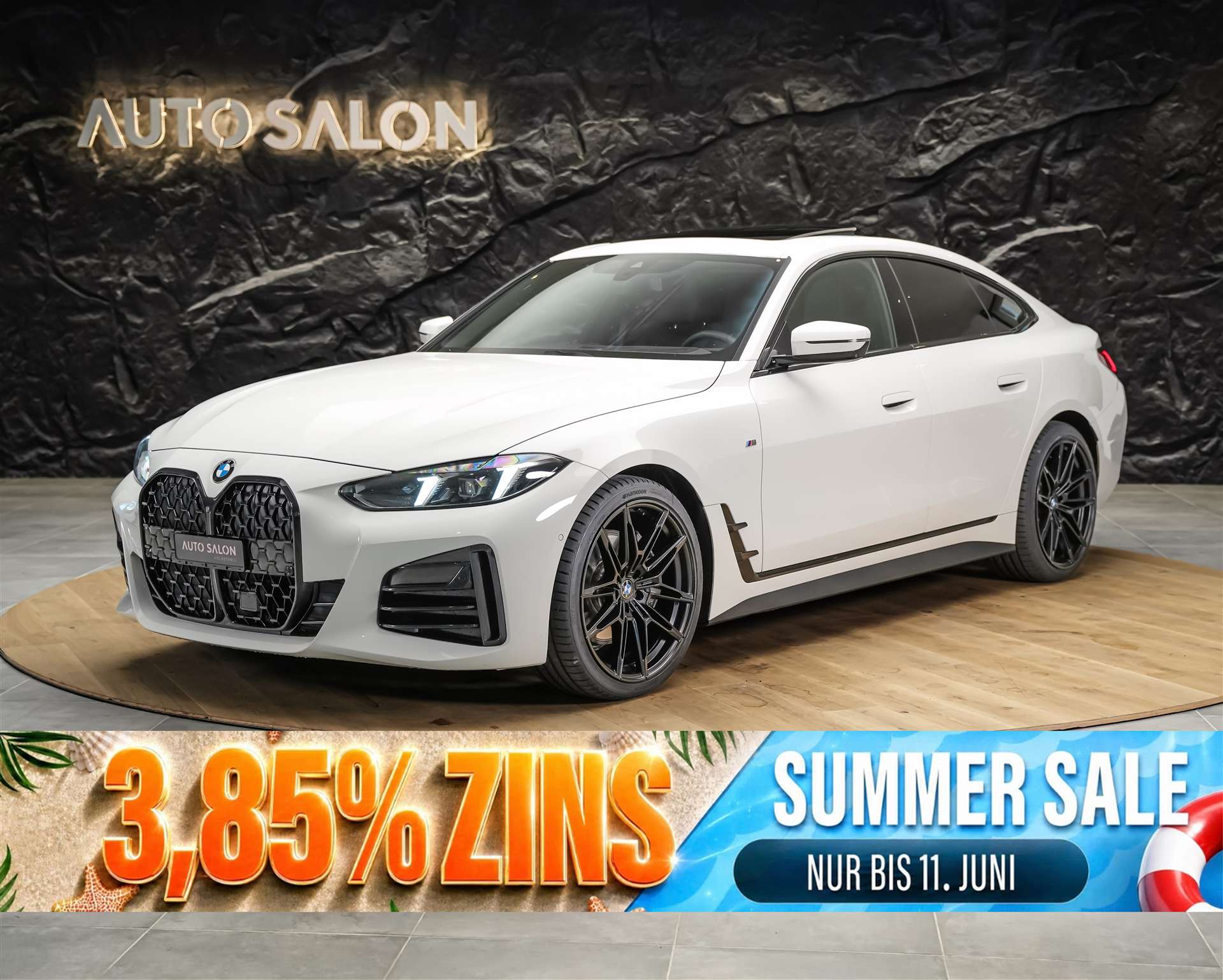 BMW 430d xDrive Gran Coupé *Facelift 2025*Panorama*20" Felgen*Leder*-image-0