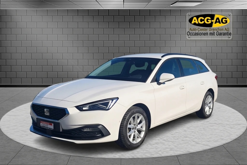 SEAT Leon ST 1.5 eTSI mHEV DSG Style ** Voll-Leder ** Digital Cockpit ** Elektrische Sitz mit Sitzmemory ** Modell 2023 **-image-2