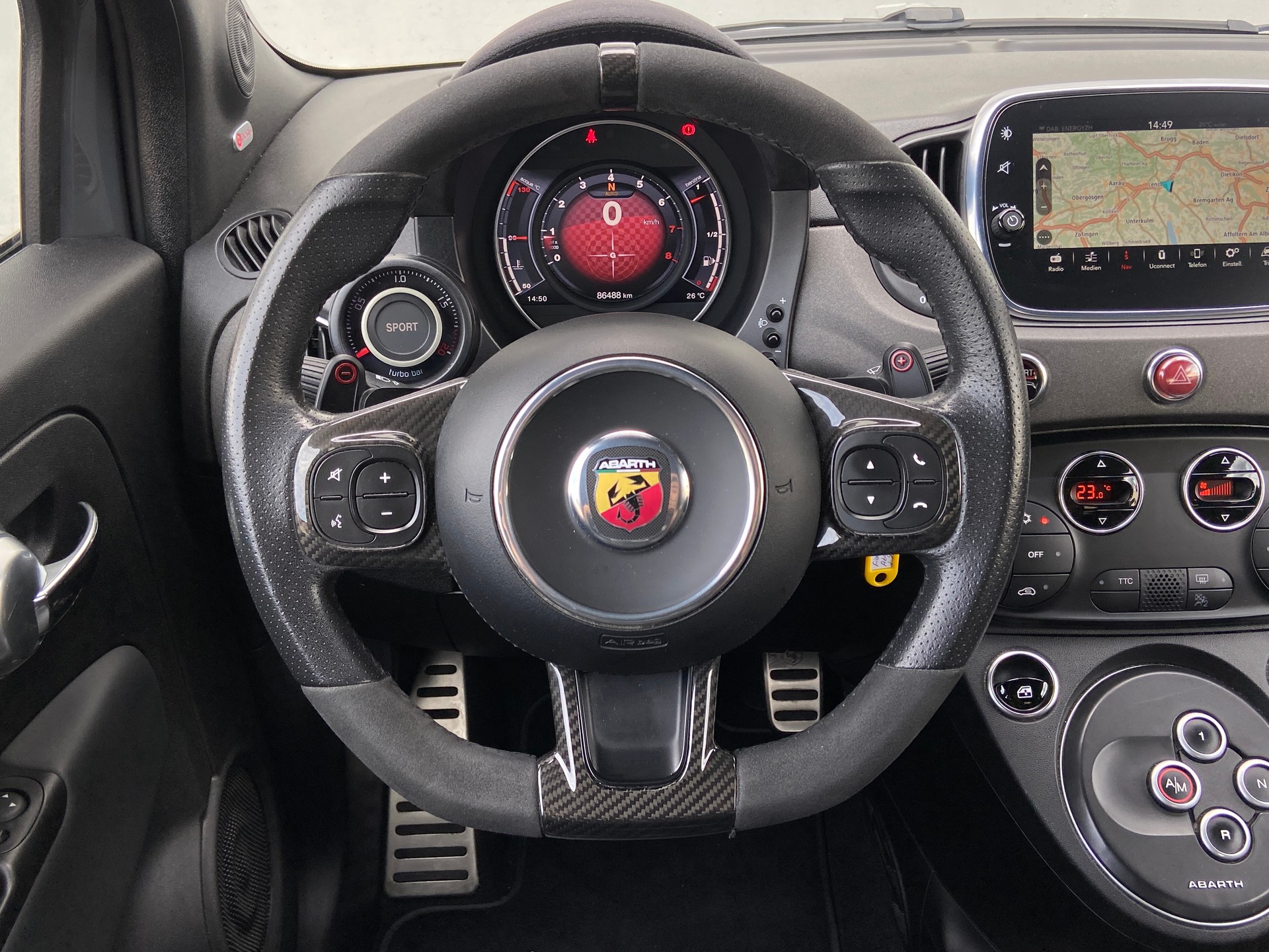 FIAT 595 Cabrio 1.4 16V Turbo Abarth Competizione Dualogic - Automat-image-7