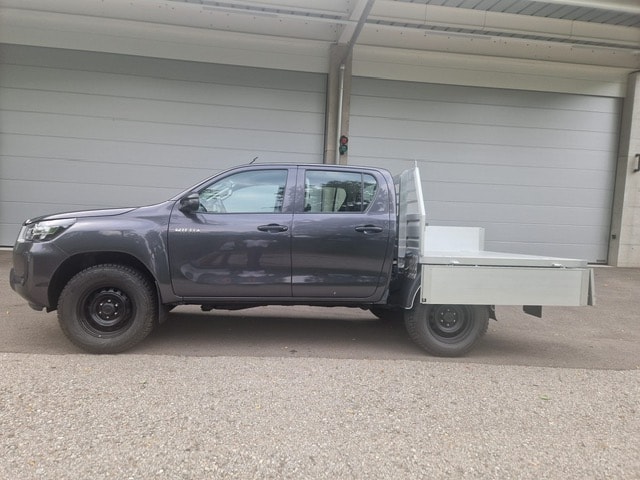 TOYOTA Hilux 2.4D-4D Comfort Double Cab 4x4 - Ponte Fisso in Alluminio "NUOVO" - Gancio Traino KG. 3500-image-6