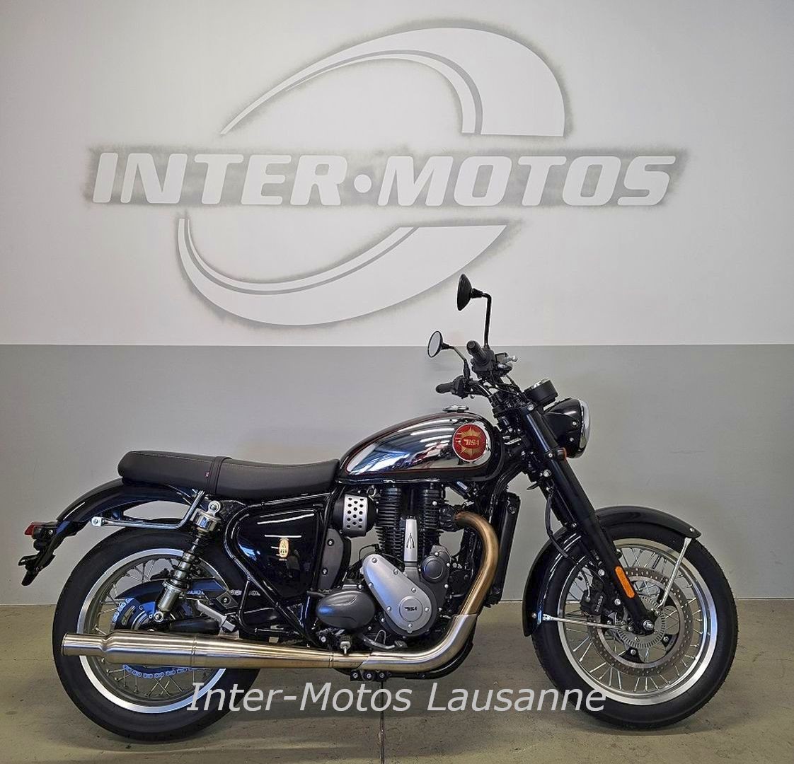 BSA 650 GOLD STAR INSIGNIA BLACK MIDNIGHT
