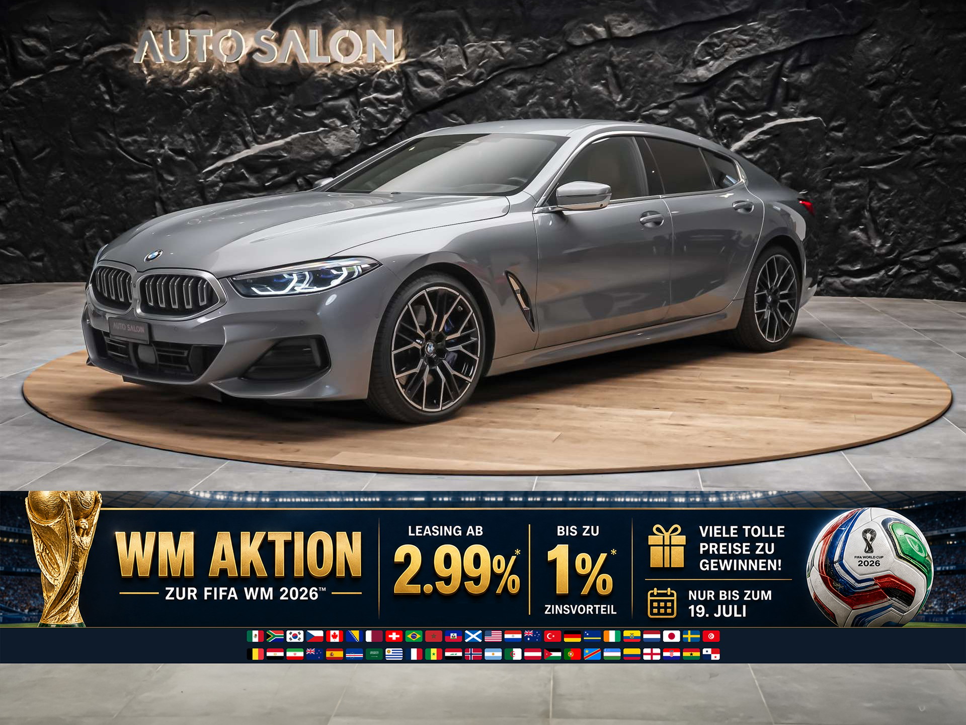 BMW 840d xDrive M Sport Gran Coupé *Facelift*Soft-Close*Head-Up*Laser*-image-0