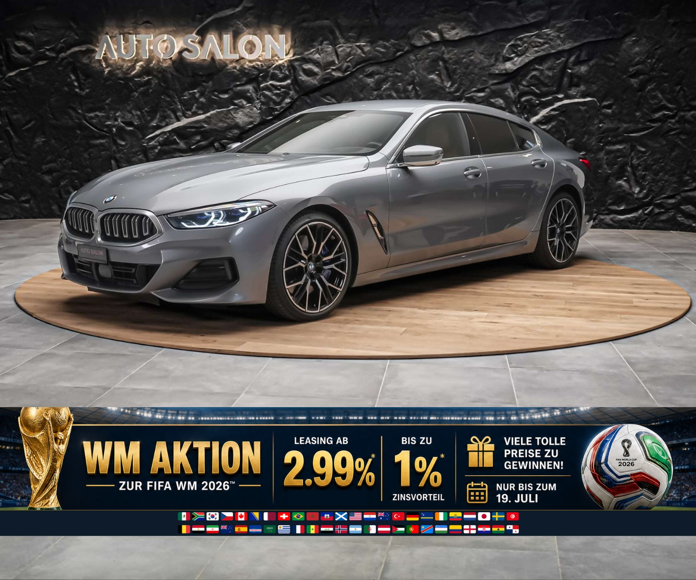 BMW 840d xDrive M Sport Gran Coupé *Facelift*Soft-Close*Head-Up*Laser*-image-0
