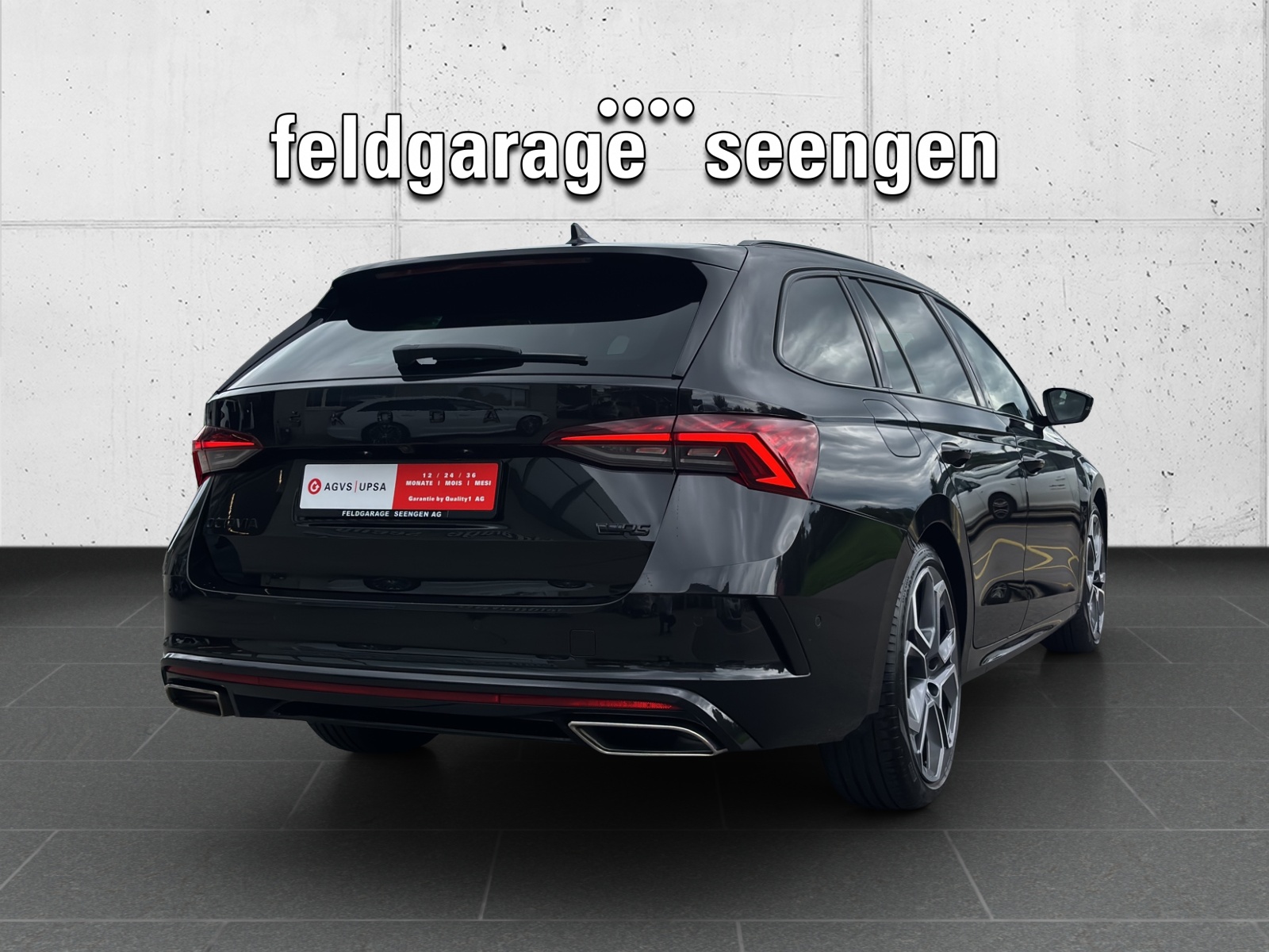 SKODA Octavia Combi 2.0 TDI DSG RS 4x4 mit AHK Vorbereitung & fortl. Werksgarantie 5 Jahre max. 100'000km-image-4