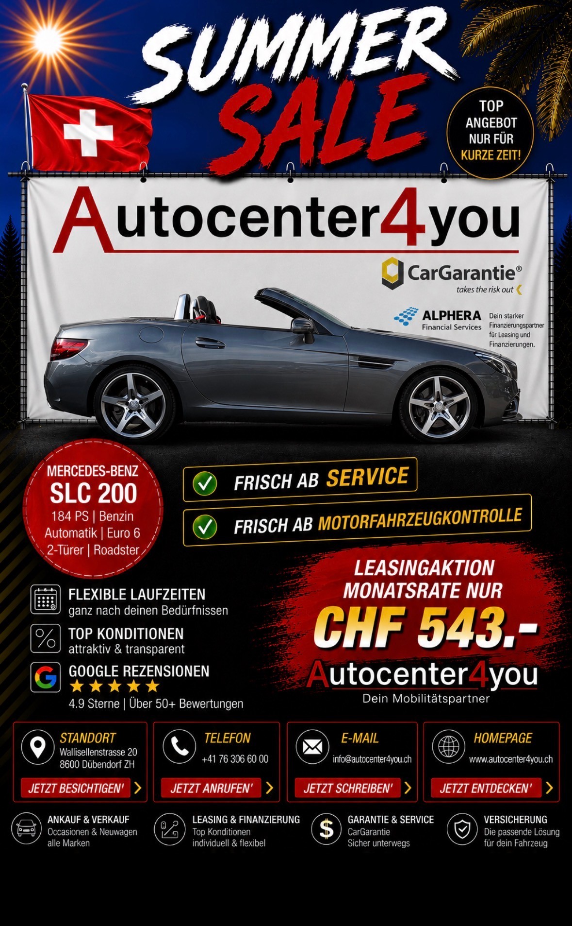 MERCEDES-BENZ AMG-Line SLC 200 9G-Tronic