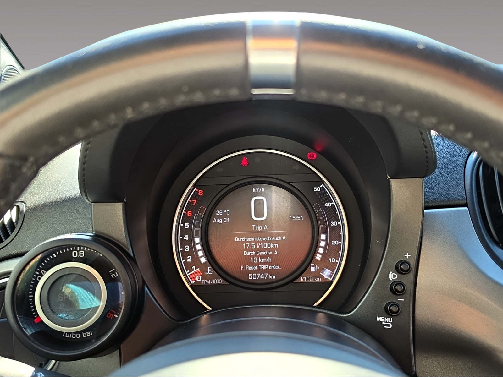 FIAT 595 Abarth 1.4 T-Jet 165 Turismo-image-9
