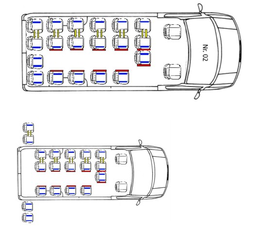MERCEDES-BENZ Midibus mit 17/21 Sitzplätzen-image-7