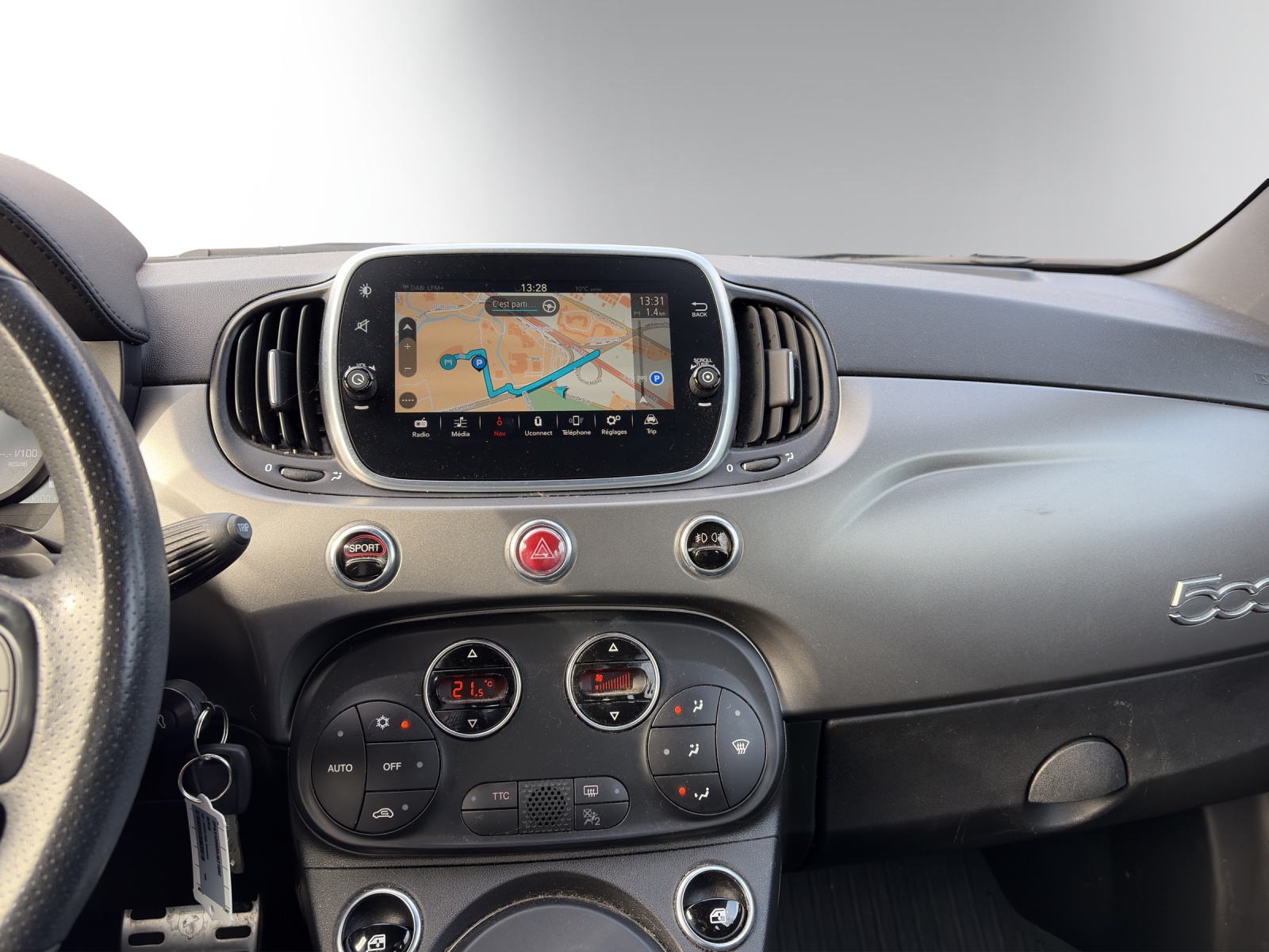 Image FIAT 595-ABARTH 595 1.4 16V Turbo Abarth Pista Dualogic