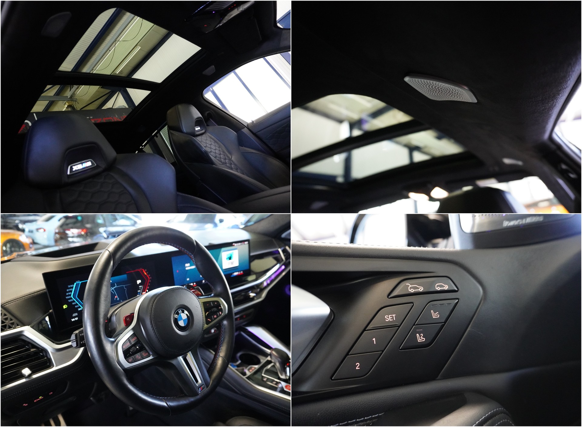 BMW X6M Steptronic M Competition // WERKSGARANTIE BIS 07.2028 // MASSAGE SITZE // BOWERS & WILKINS //-image-13