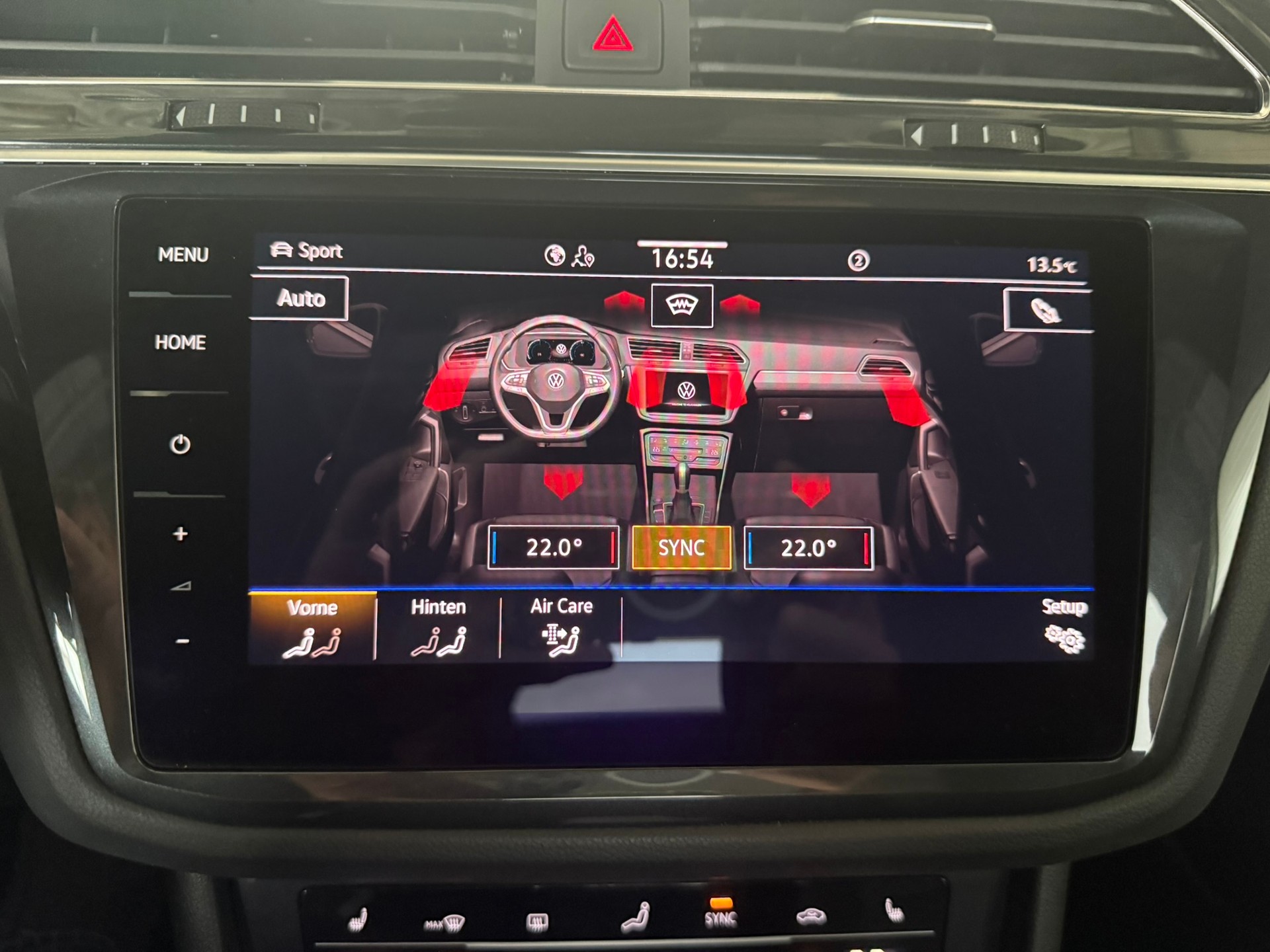 VW Tiguan 2.0TSI R 4Motion DSG, Oryxweiss Perlmutteffekt-image-22