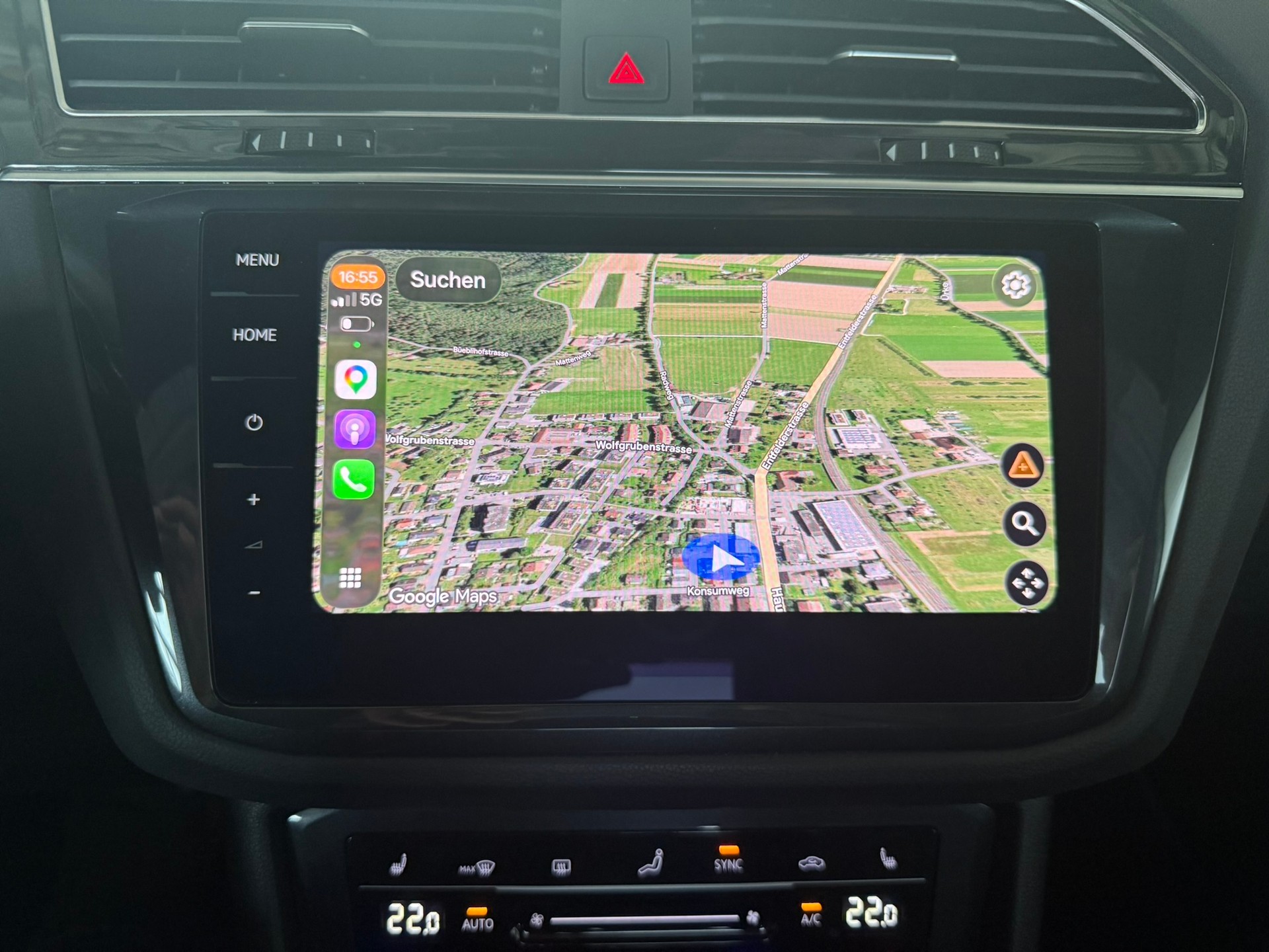 VW Tiguan 2.0TSI R 4Motion DSG, Oryxweiss Perlmutteffekt-image-28