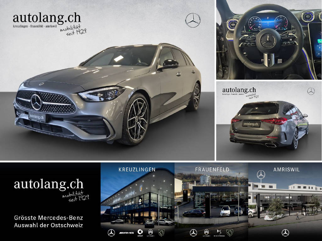 MERCEDES-BENZ C 220 d AMG Line 4Matic Swiss Star T-Modell-image-0