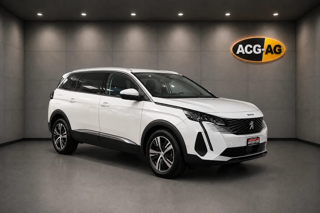 PEUGEOT PEUGEOT 5008 1.5 BlueHDi Allure Pack EAT8 ** 7-Plätzer ** Teil-Leder ** G.Navi ** RF-Kamera ** Safety Paket Plus 1 **-image-0
