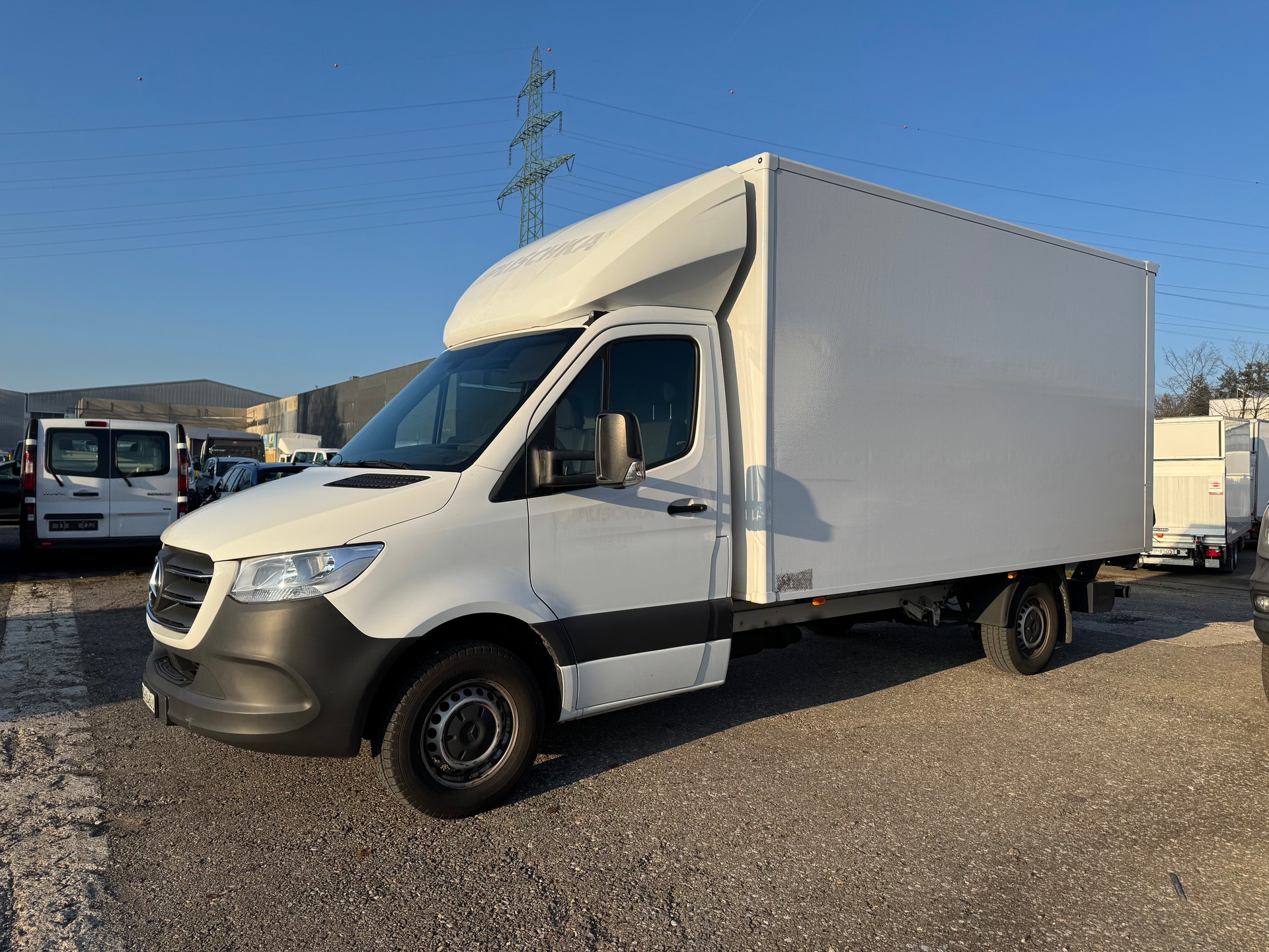 MERCEDES-BENZ Hebebühne 316 CDI Schalter 6 Gang Nutzlast 900 kg - 3 Sitz - Klima - Service immer Mercedes