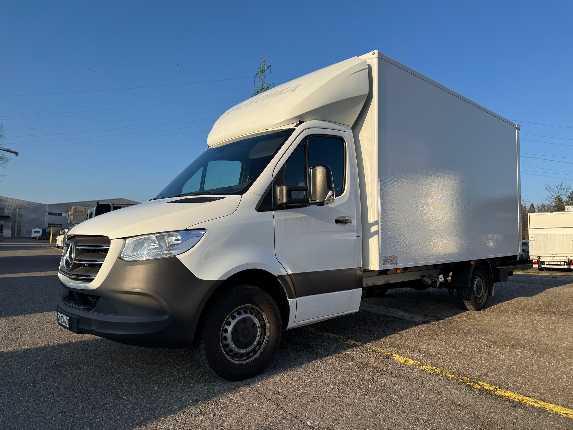 MERCEDES-BENZ Hebebühne 316 CDI Schalter 6 Gang Nutzlast 900 kg - 3 Sitz - Klima - Service immer Mercedes-image-3