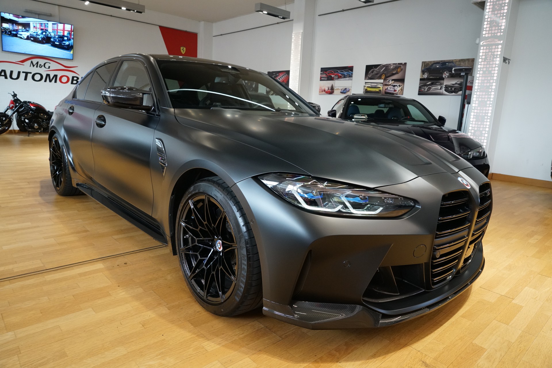 BMW M3 Competition M xDrive Frozen Black-image-2