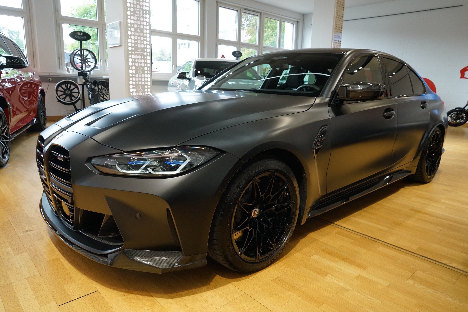 BMW M3 Competition M xDrive Frozen Black-image-0
