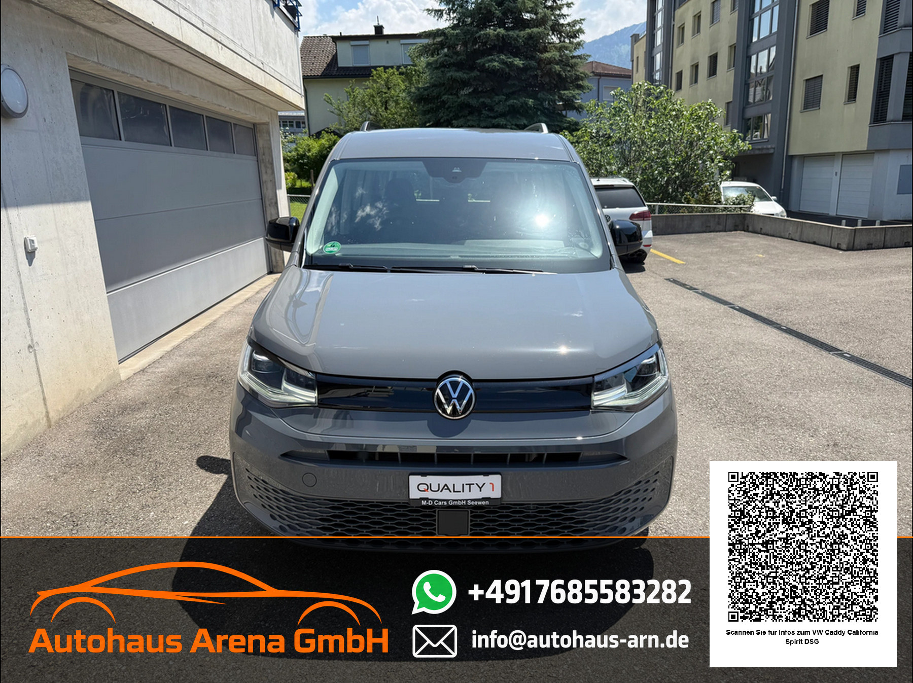 VW Caddy 2.0 TDI California Spirit DSG