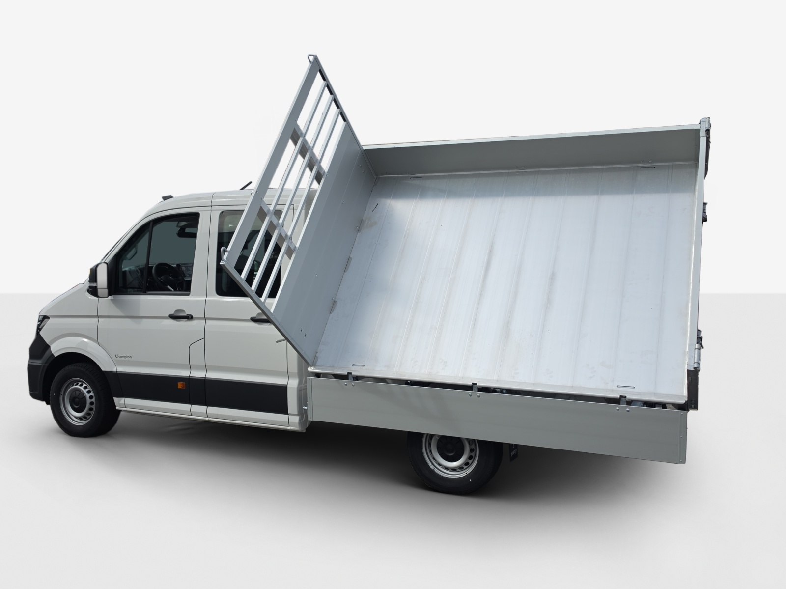 VW Crafter 35 2.0 TDI Kipp./Prits./Koffer+Heb. Champion HD L3 A