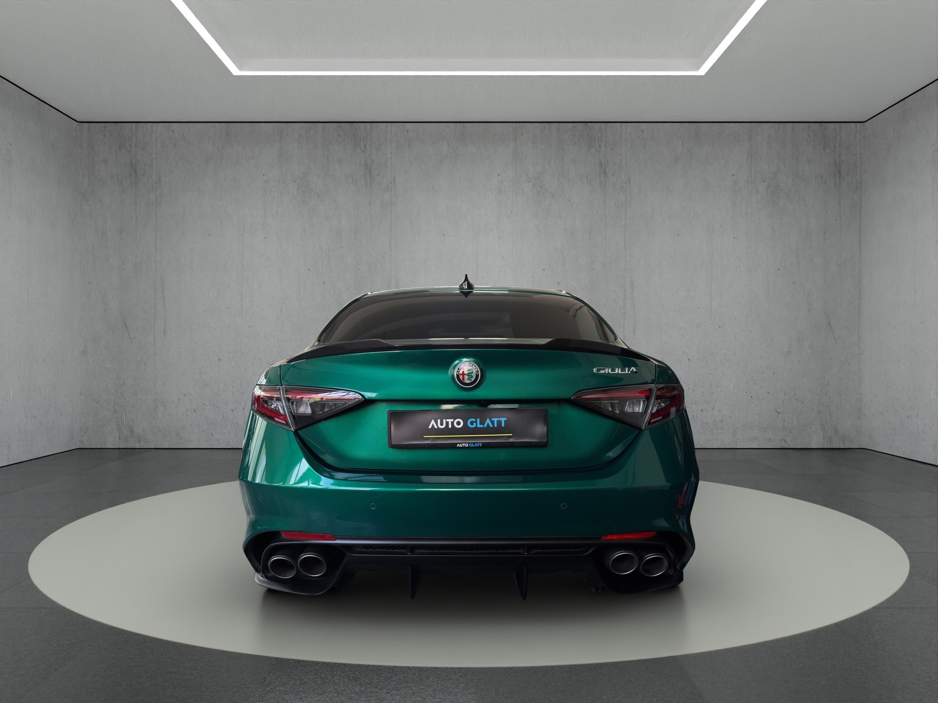 ALFA ROMEO Giulia 2.9 V6 Quadrifoglio "Verde Montreal-Akrapovic"-image-5