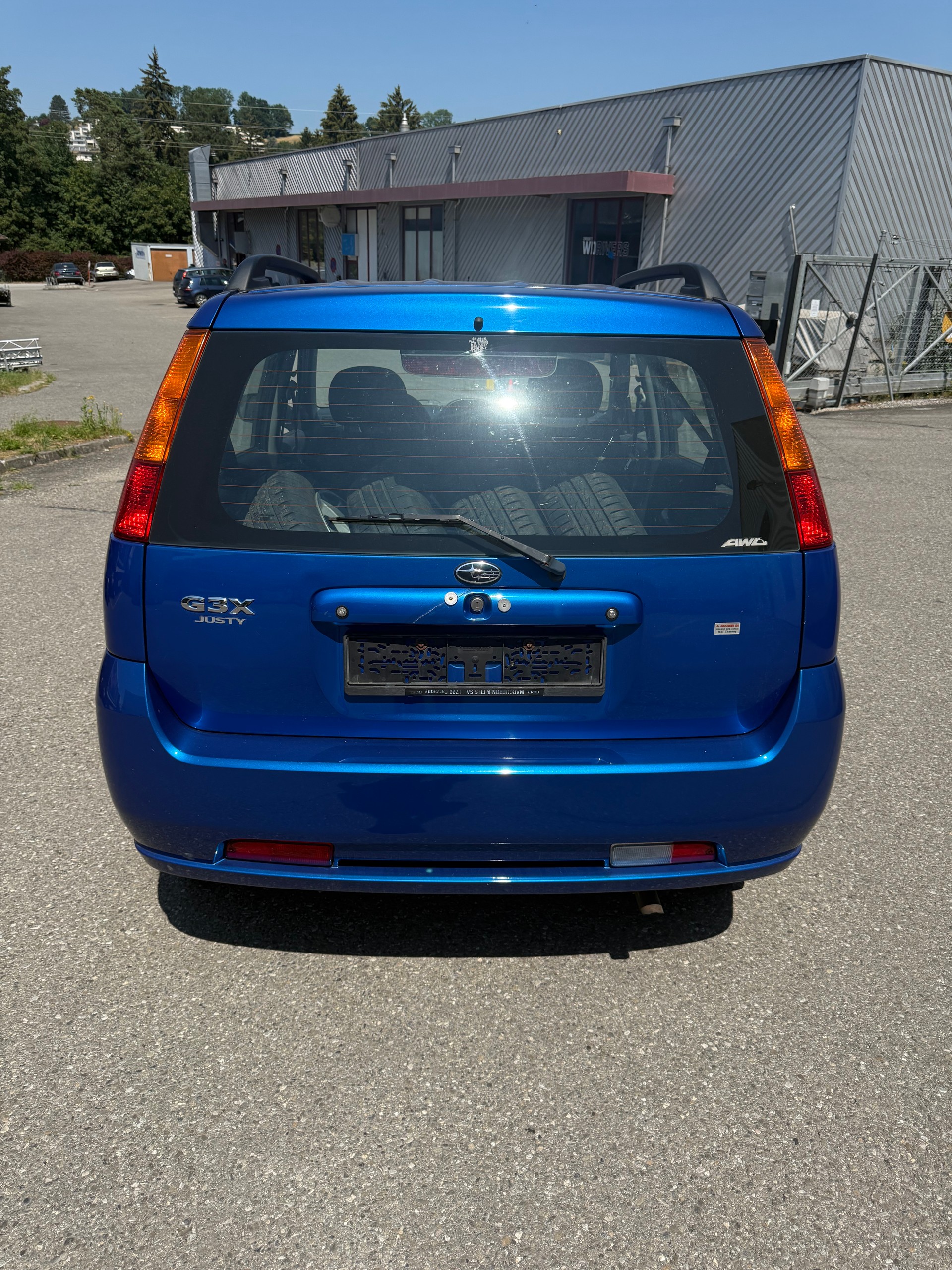 SUBARU G3X Justy 1.5 AWD Blue-/Silver-Special-image-5