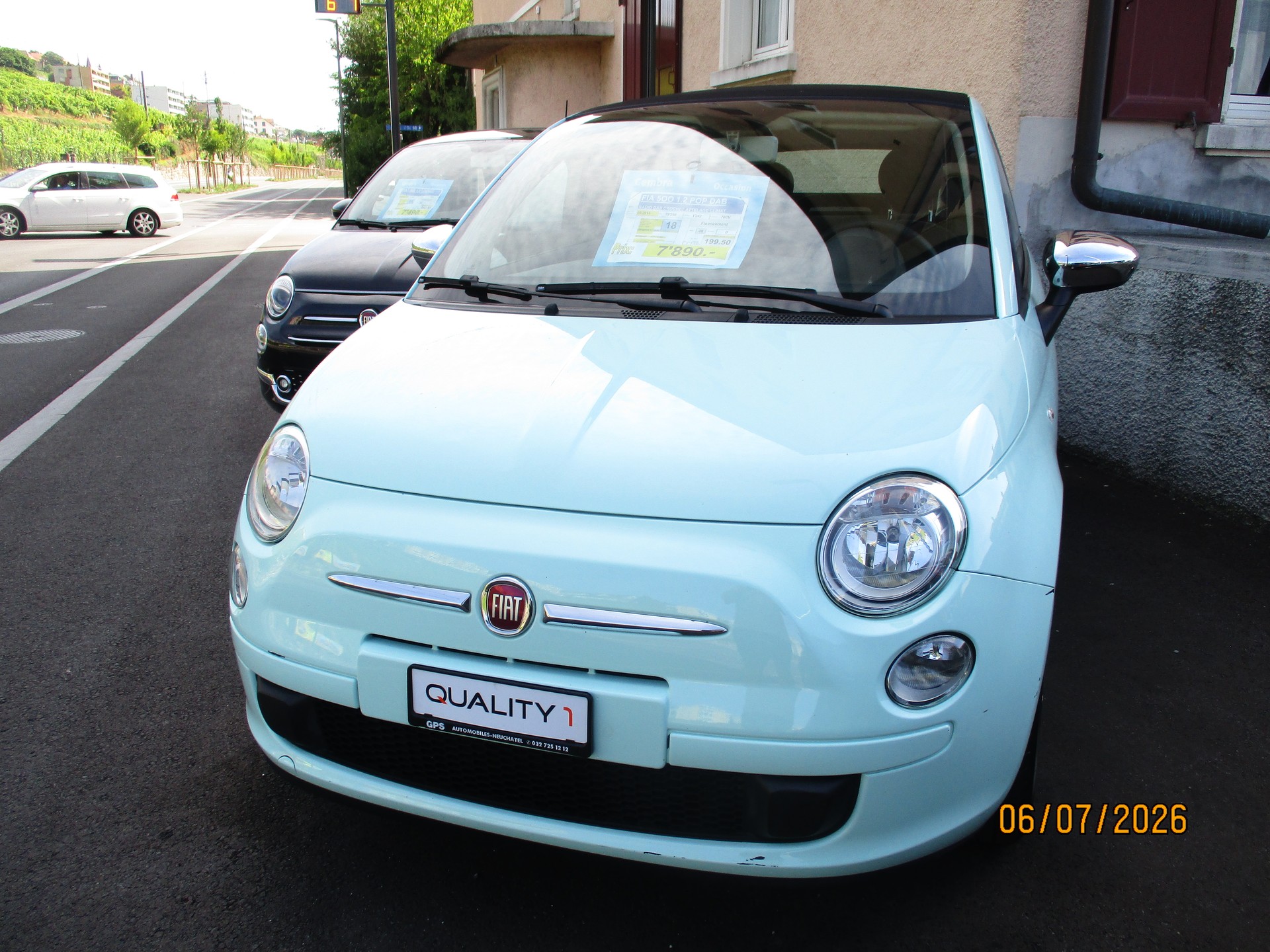 FIAT 500C 1.2 Pop DAB TEL