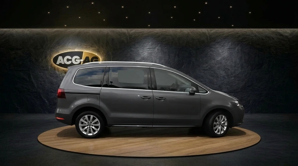 VW Sharan 2.0 TDI BMT Highline DSG ** 7-Plätzer ** Leder ** Gr.Navi mit RF-Kamera ** Xenon ** Schiebedach **-image-5